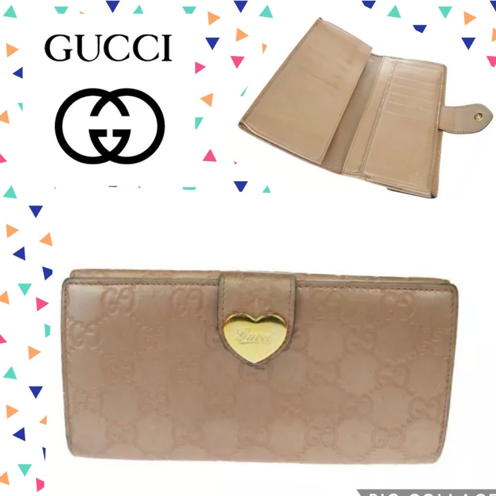 👜 GUCCI Nude Wallet